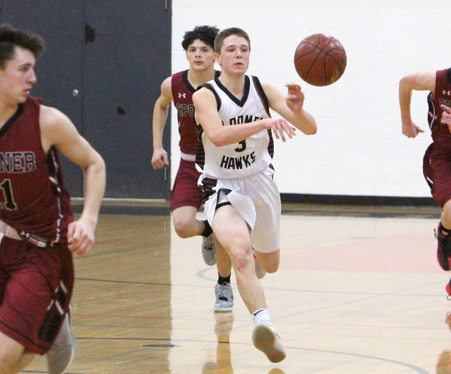 Spooner at Bloomer boys basketball 3-3-20